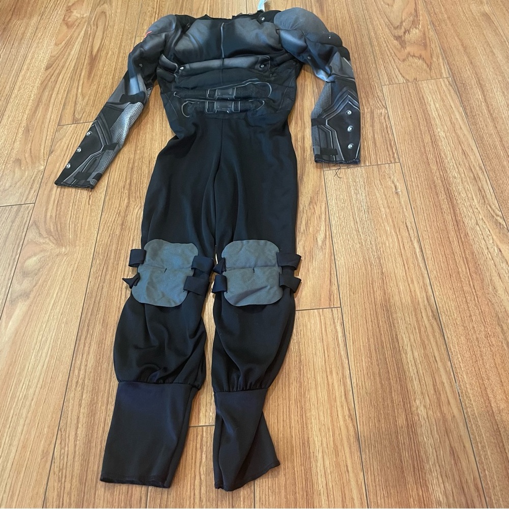 GI Joes Snake Eyes Muscle/Pad Costume Size 4-6 Halloween Cosplay Party